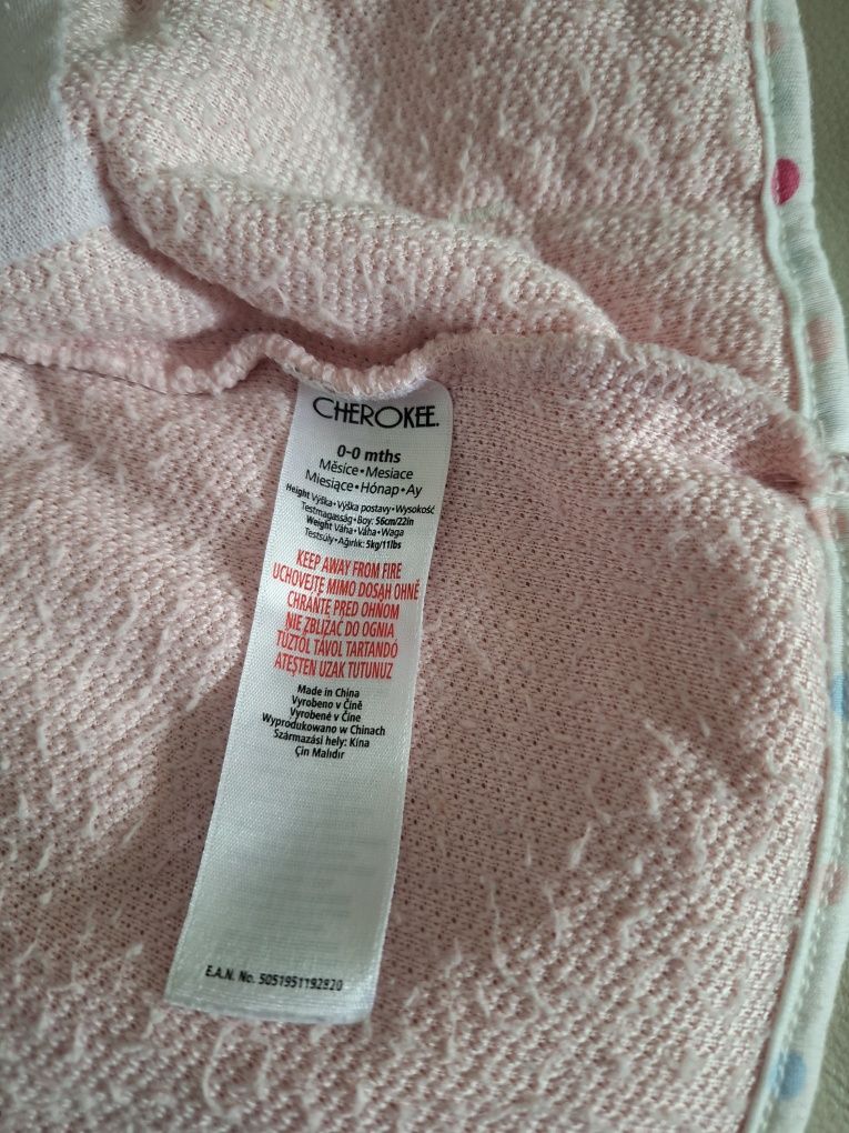 3 szt Bluzy niemowlęce dla dziewczynki, new born, paka dla niemowlaka