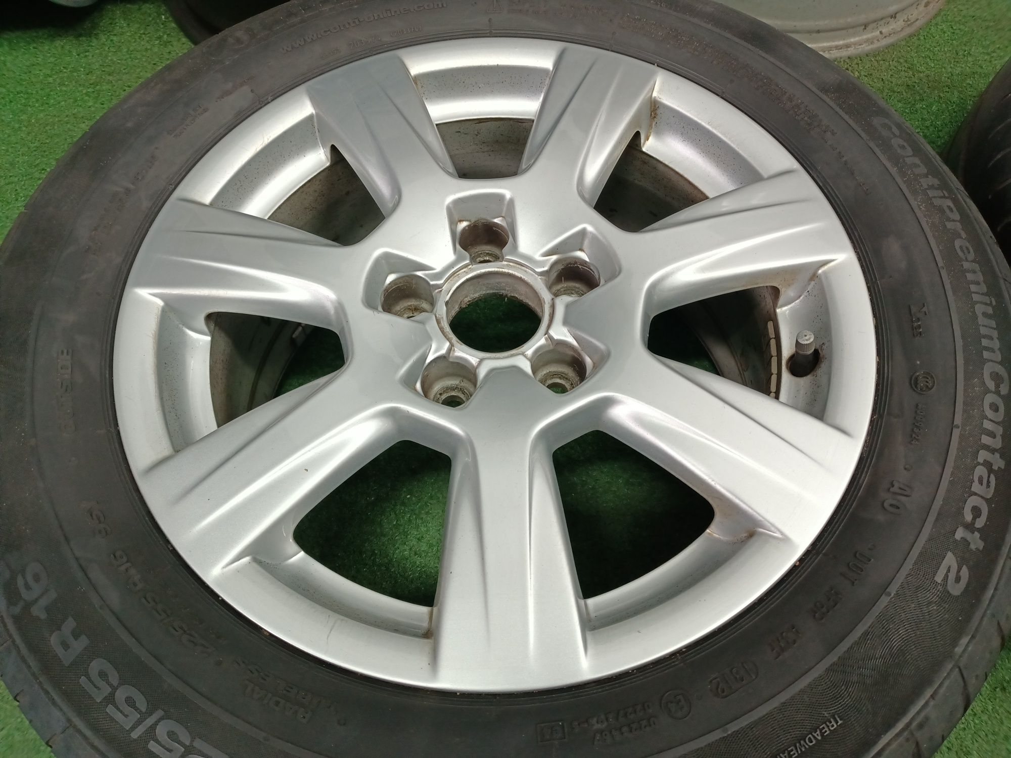 Koła 16 felgi 5x112 opony 225/55/16 Audi a4 b6 b7 a6 c6 VW Passat Seat