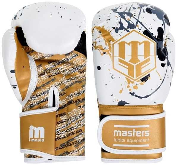 masters RĘKAWICE DLA DZIECI BOKS kickboxing muay thai rpu-art-gold