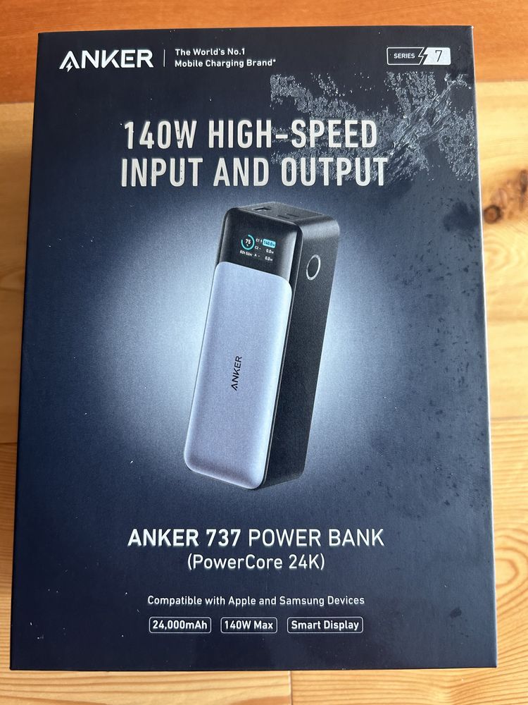 Anker 737 powerbank 24000mAh