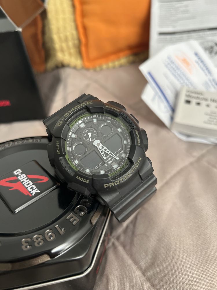 Casio G Shock GA 100L 1AER