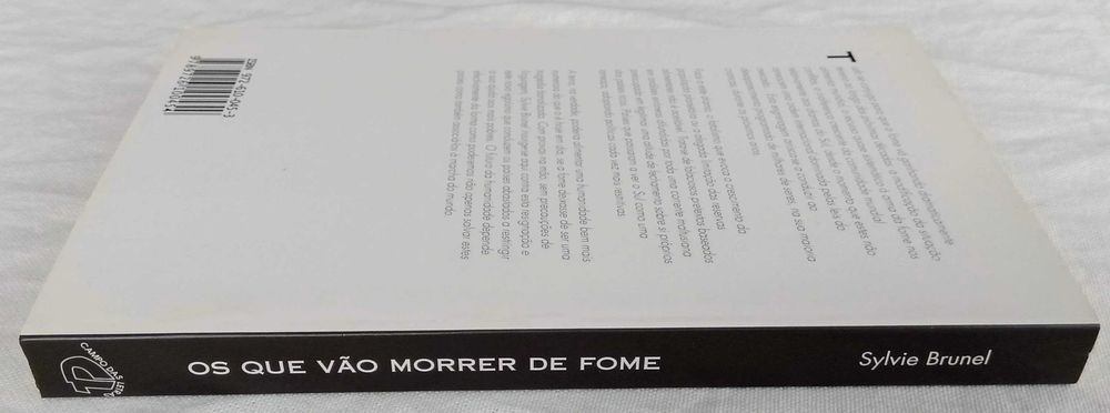 Livro Os que Vão Morrer de Fome de Sylvie Brunel [Portes Grátis]