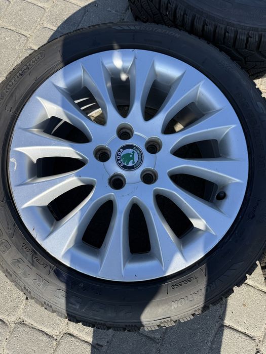 Шини колеса Kormoran 215/55 r17 /// 7.2 mm 5x112 Skoda. Audi. Seat