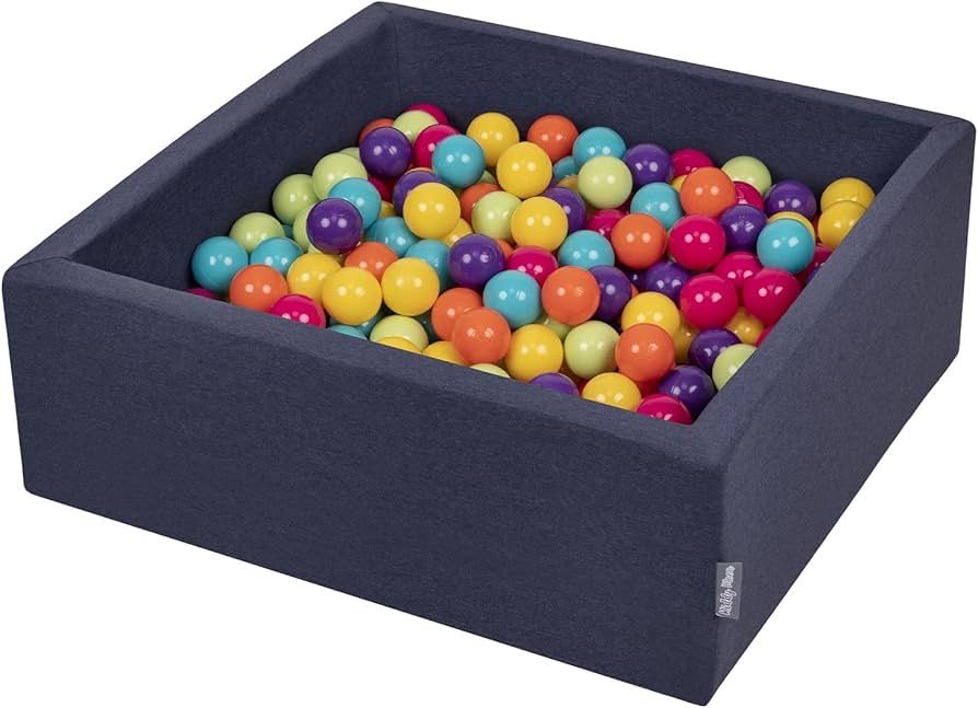 Басейн з пінопластовими кульками KiddyMoon Ball Pool 90X30cm/200 Balls