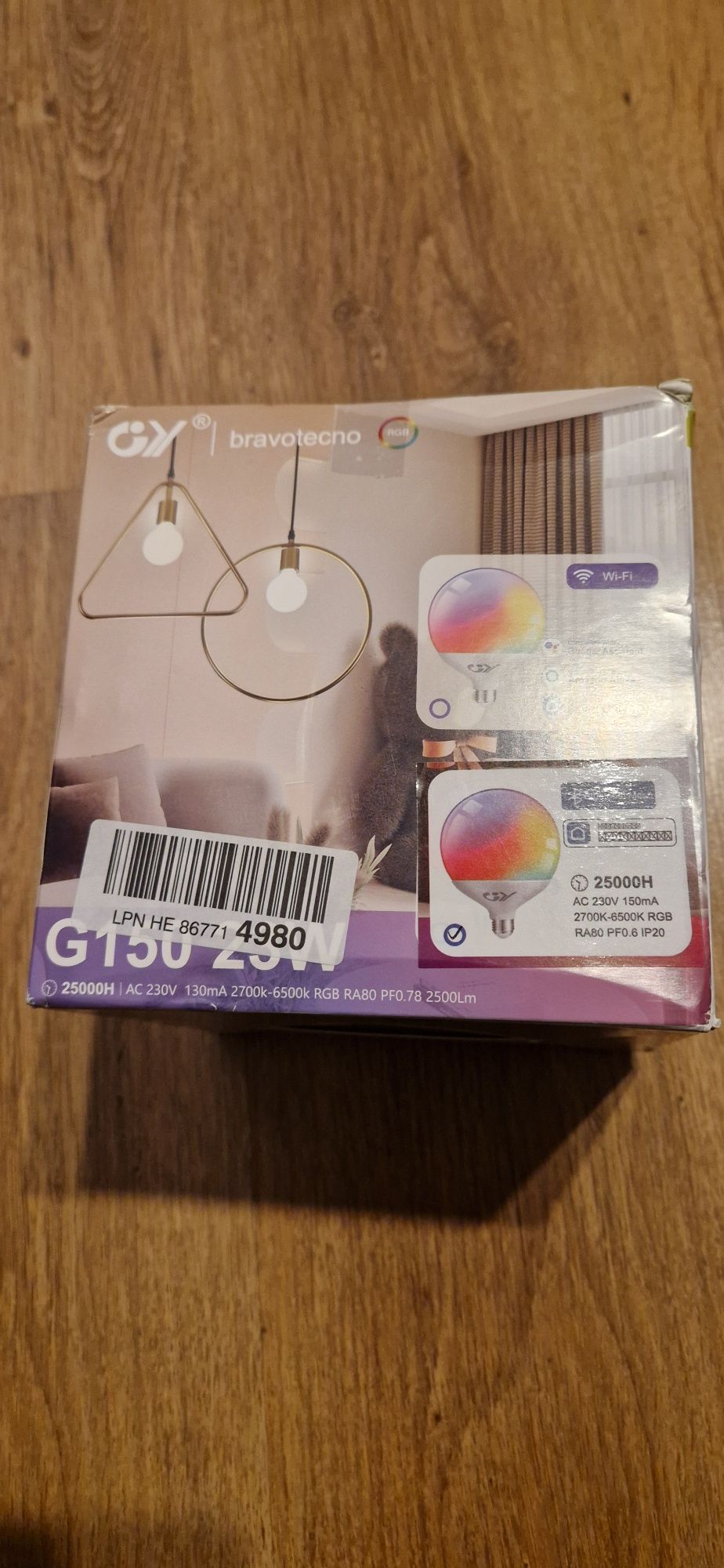 Żarówka G150 wifii