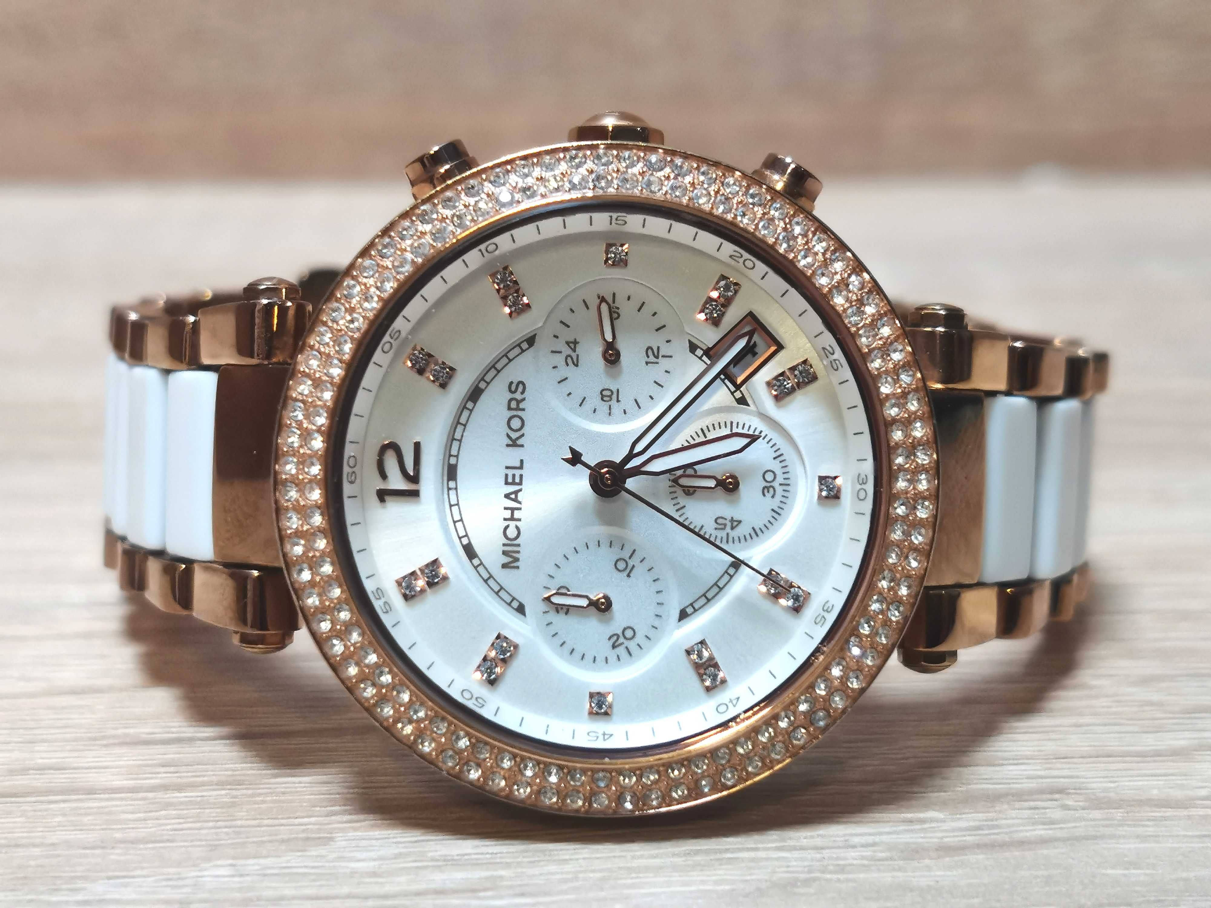 Zegarek damski Michael Kors Parker MK-5774 Piękny 39mm Jak nowy!