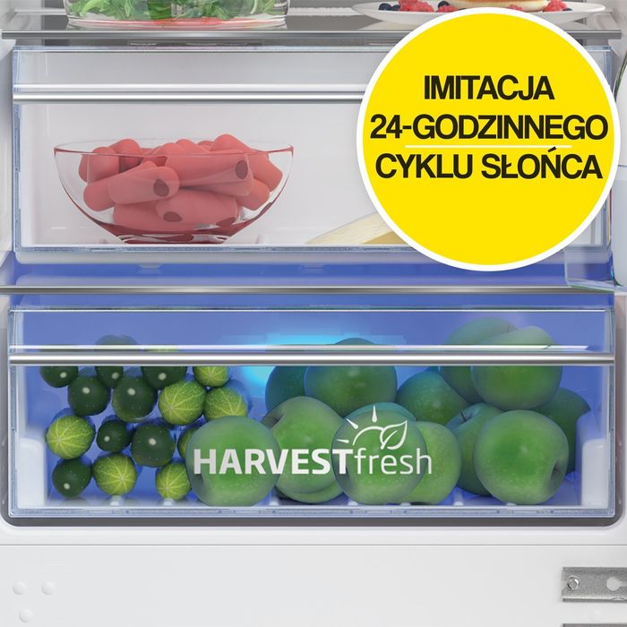 Lodówka do zabudowy BEKO BCNA306E4SN HarvestFresh