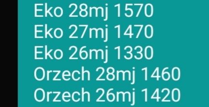 Sprzedaż węgla Miłosław, Środa, Wrześni węgiel ekogroszek pelet a