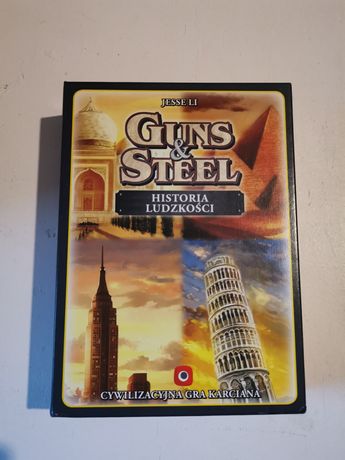 Guns&steel Jesse Li Historia Ludzkości gra karciana
