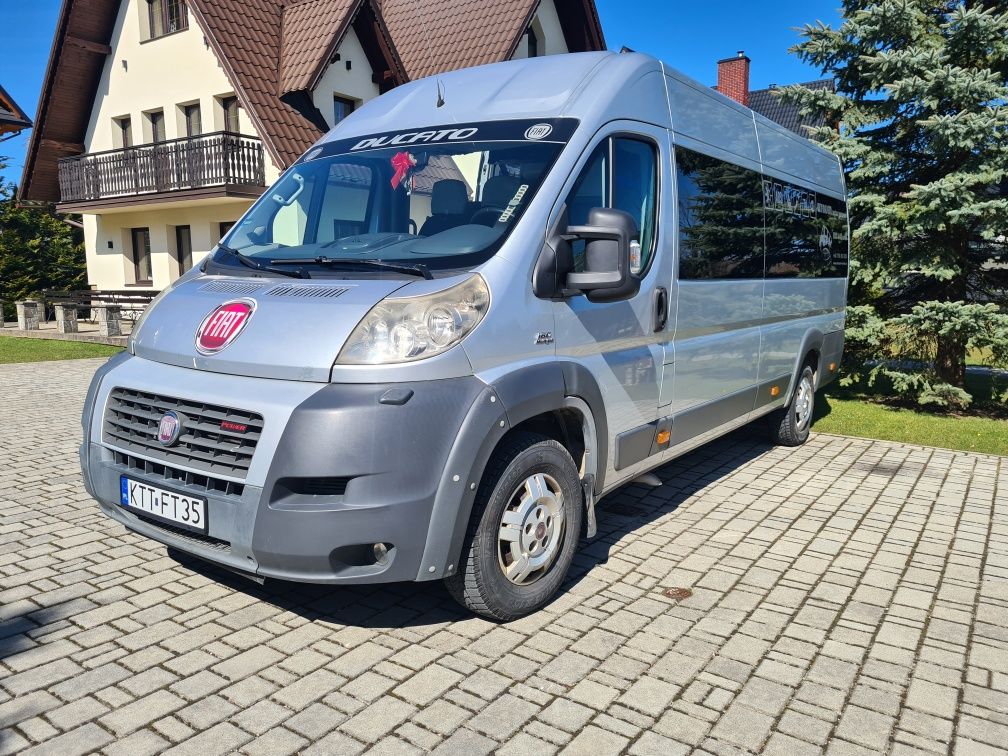 Fiat Ducato autobus VIP 3.0 156km euro5 19os przebieg 224tys Tv Led