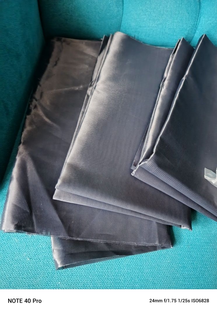Moskitiera magnetyczna na okno na wymiar do przycięcia 3 szt