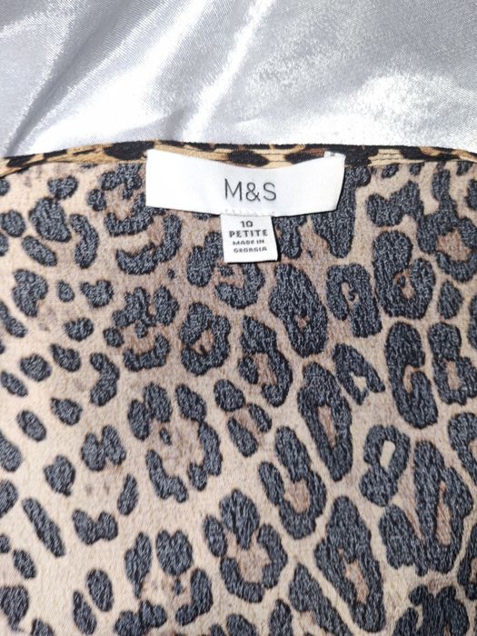 Шикарна леопардова сукня плаття розмір М