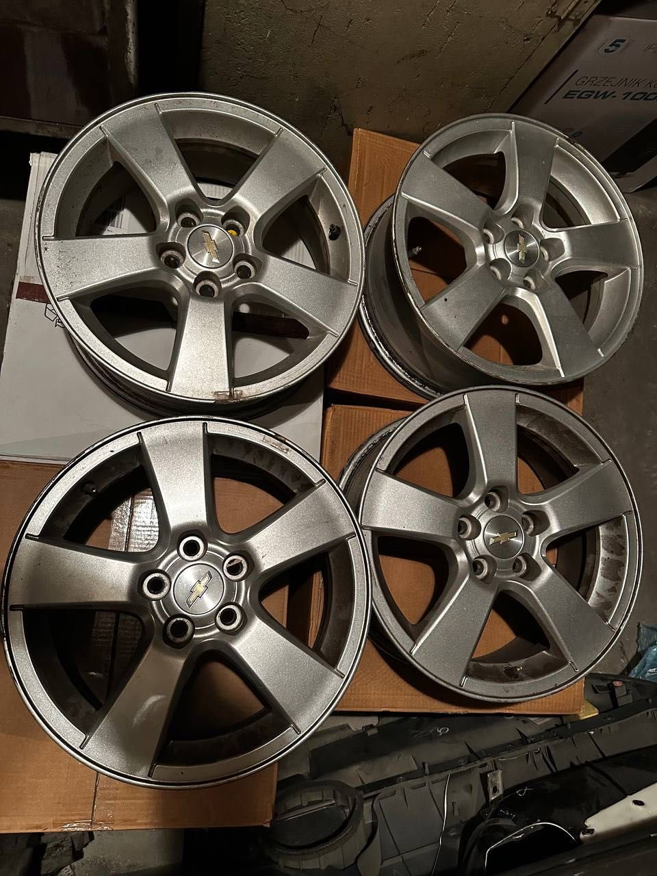 Aluminum wheels Chevrolet Cruze / Opel Astra r16 105x5