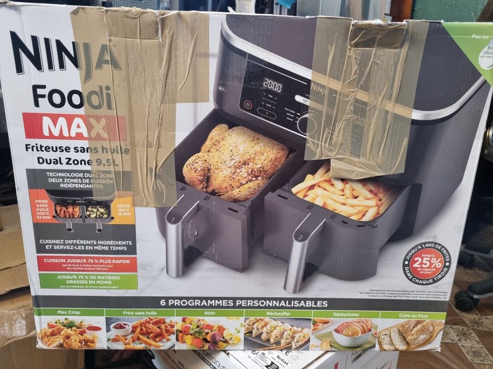 Frytkownica beztłuszczowa Ninja Foodi Max Dual Zone AF400EU