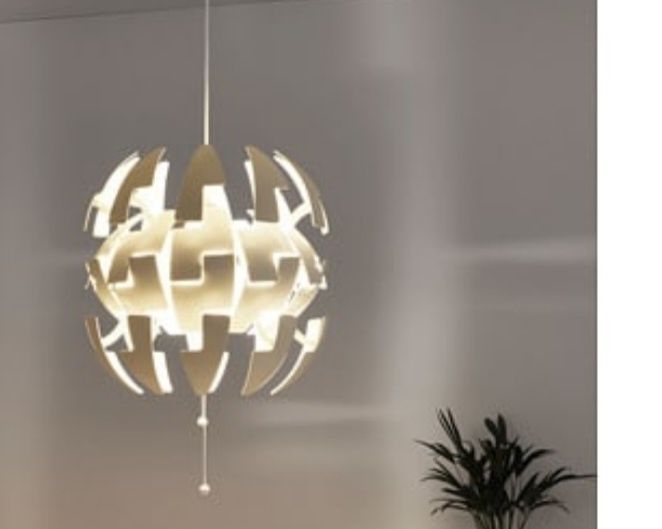 Lampa Ikea srebrna odbiór osobisty