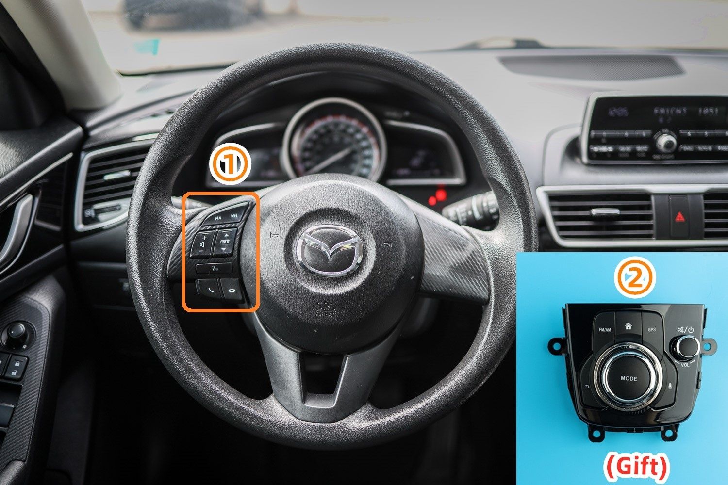Radio nawigacja MAZDA 3 AXELA Android NAVI Gps