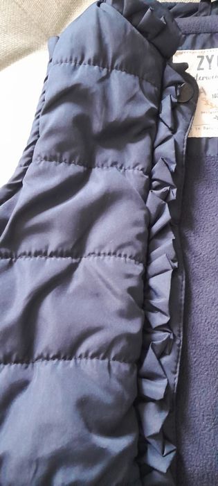 Colete azul marinho, T. 4-5 anos