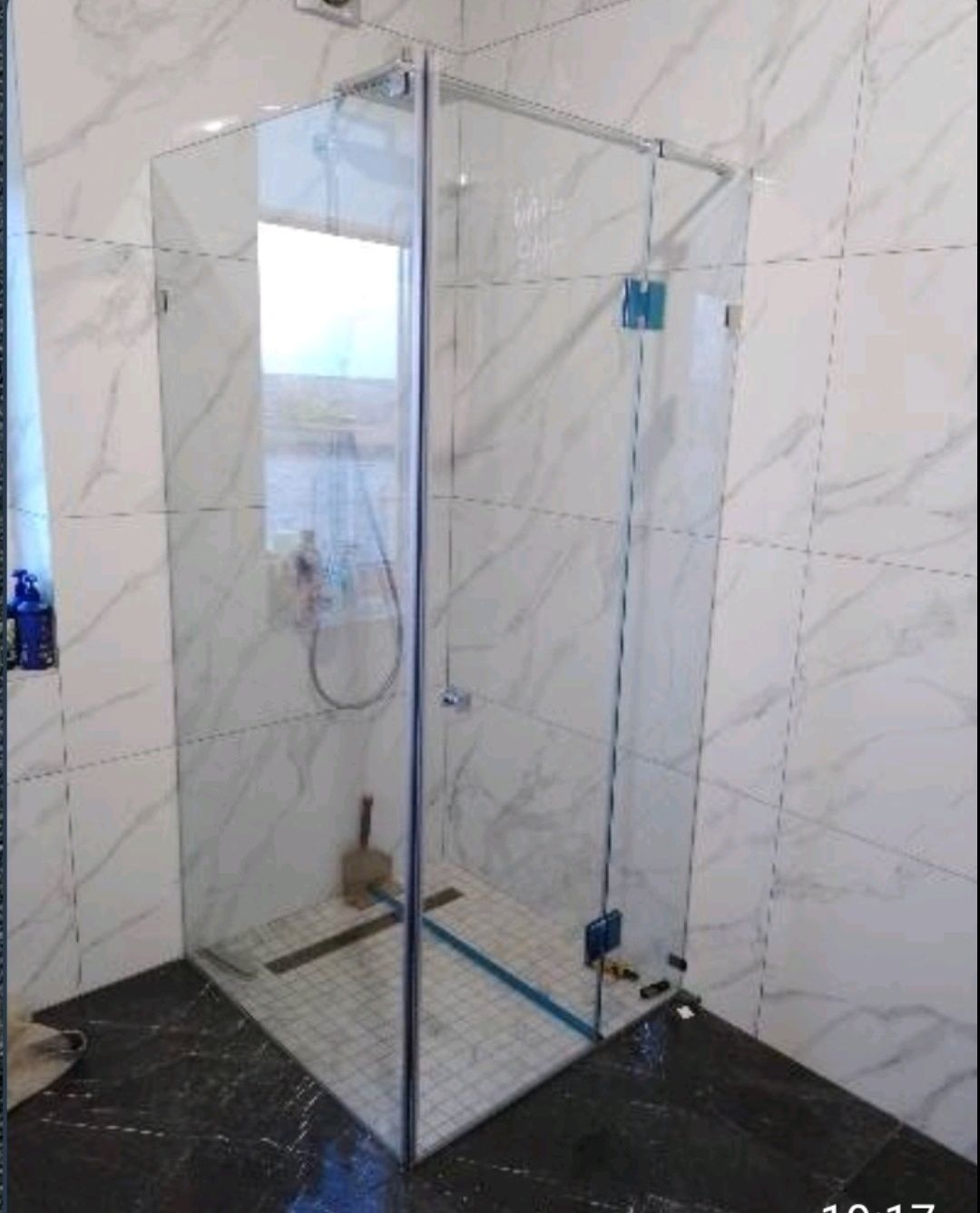 Скляна душова кабіна, душові перегородки, міжкімнатні перегородки.