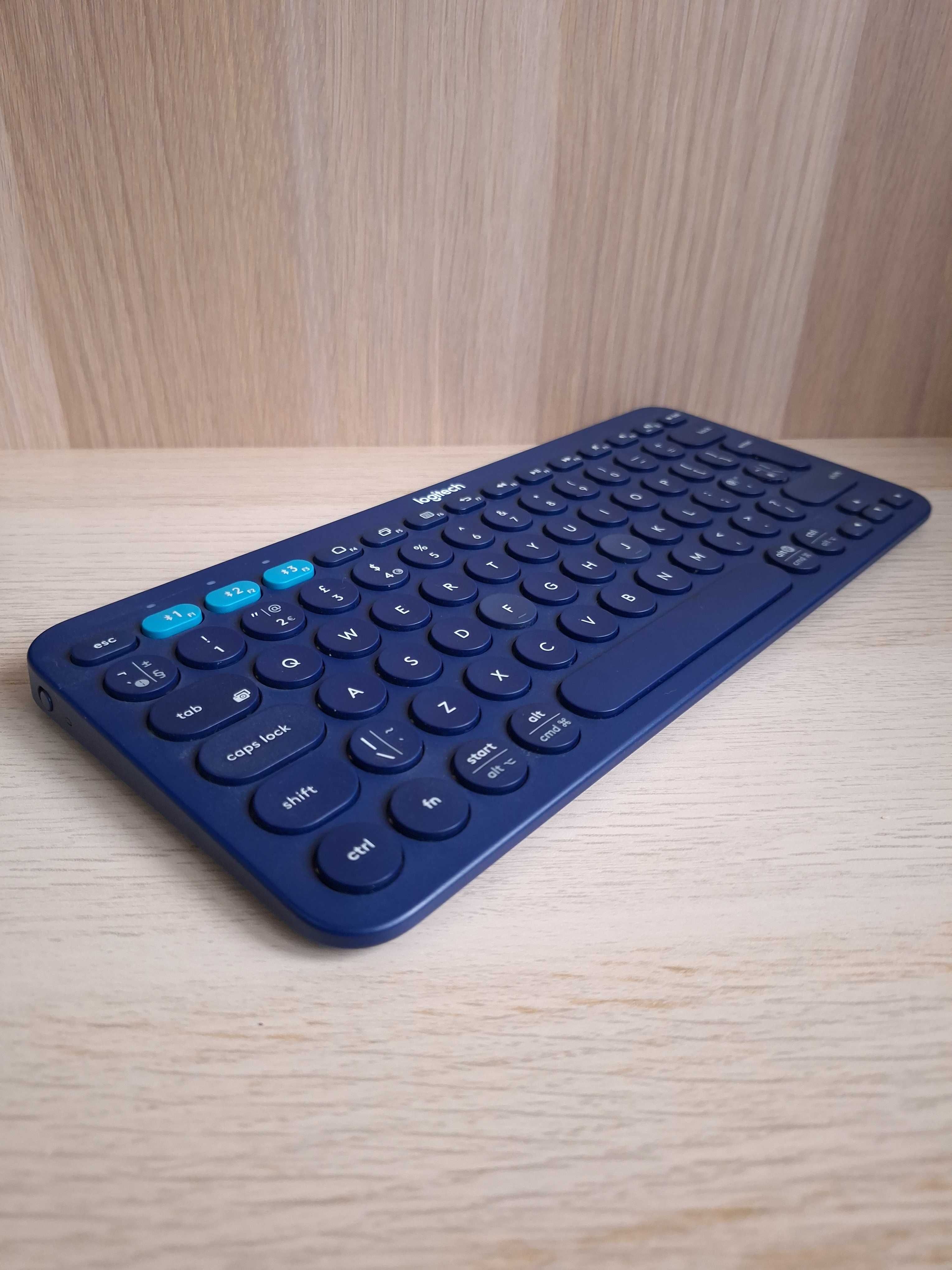 Logitech K380 Bluetooth – Niebieska
