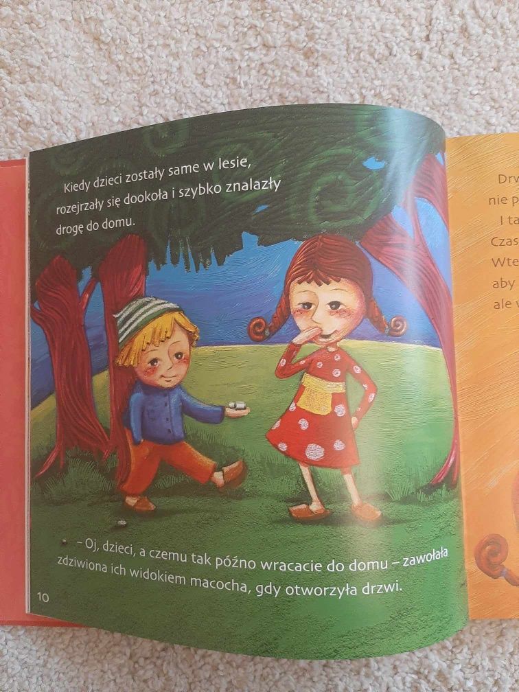 Książka dla dzieci Baśnie Andersen, Bracia Grimm, Perrault