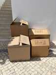 Caixas para mudanças - moving boxes