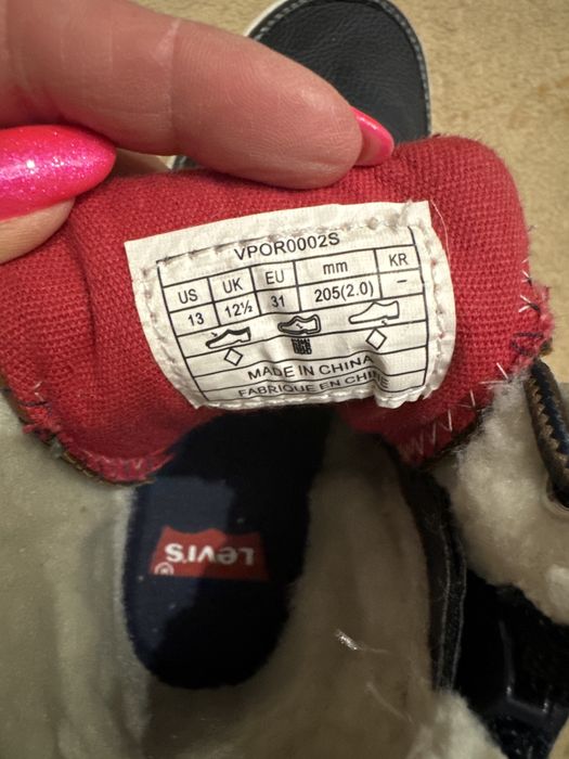 Buty przejściowe Levi’s nowe