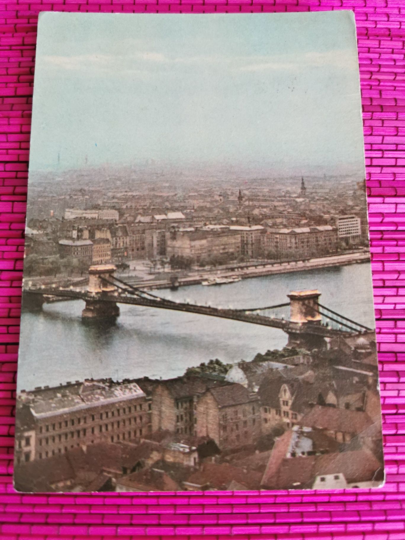 Pocztówka Budapeszt lata 60