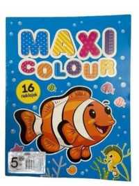 Maxi Colour. Rybki - praca zbiorowa