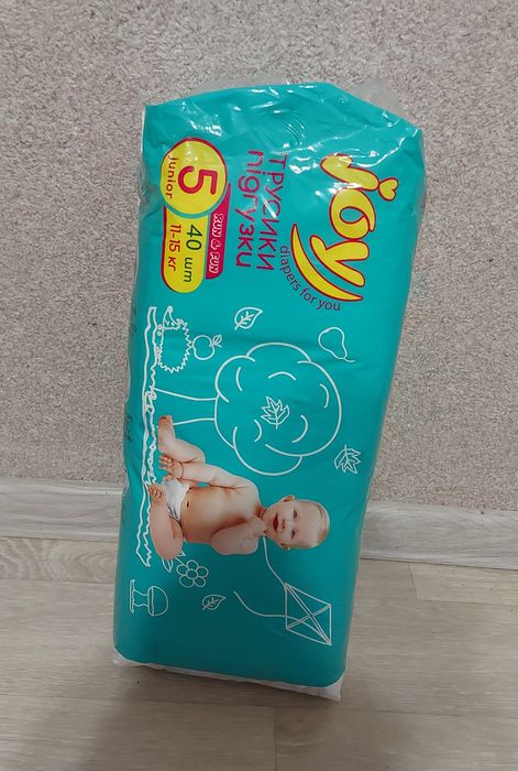 Памперси трусики joy 5