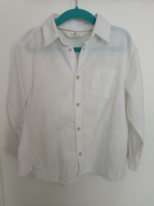 Biała koszula H&M 110
