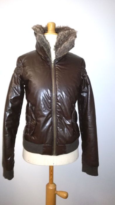 LEFTIES by ZARA - świetna kurtka damska, pilotka r. S