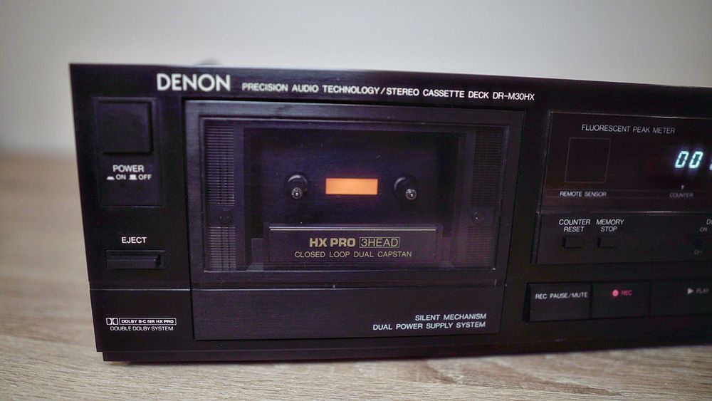 Gravador Cassetes 3 Cabeças Denon DR-M30HX