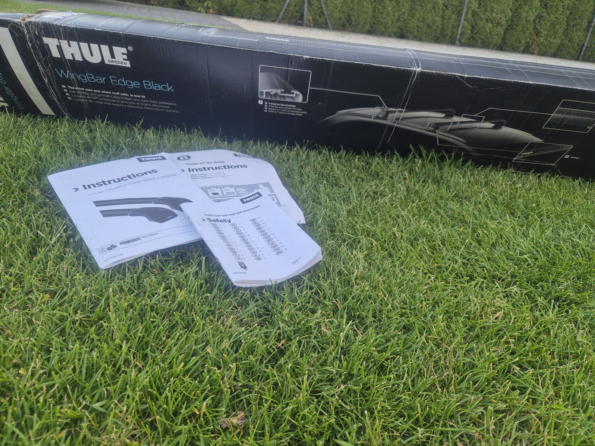 Relingi thule wingbar edge 9596 B black.