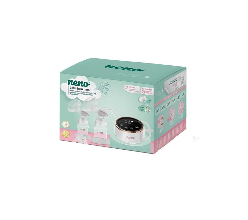 NenoBella TwinMoon Dwufazowy Laktator Bezprzewodowy Elektroniczny NOWE