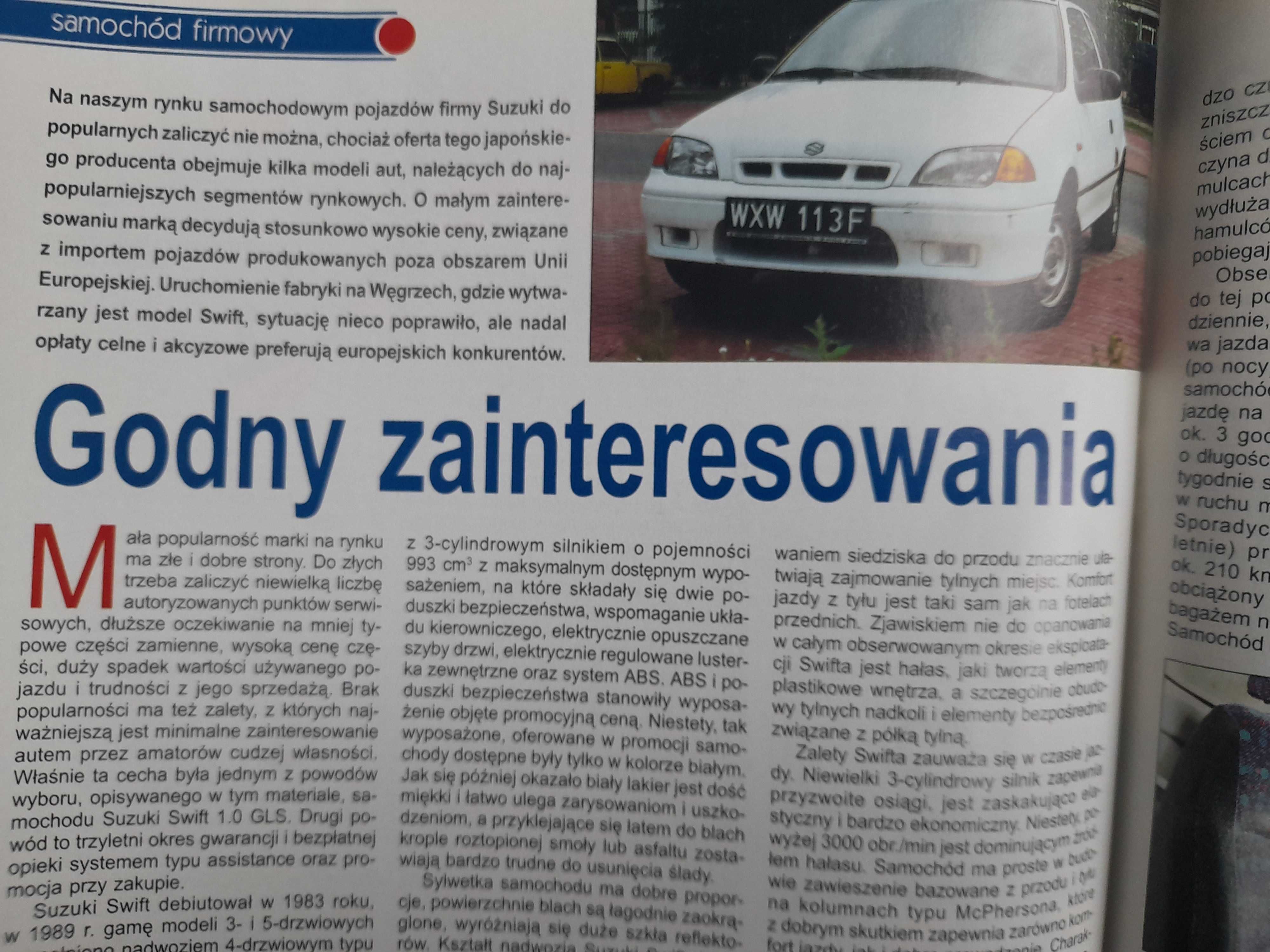 AUTO Syrena Xsara VTS Corsa Carisma Volvo V70 XC Swift A6 Avant Previa