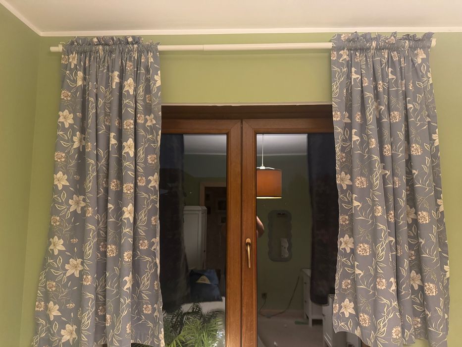 Zasłony bawełniane 2 sztuki 150X140