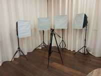 Фотостудія, обладнання,фалкон, 4шт підставка під камеру