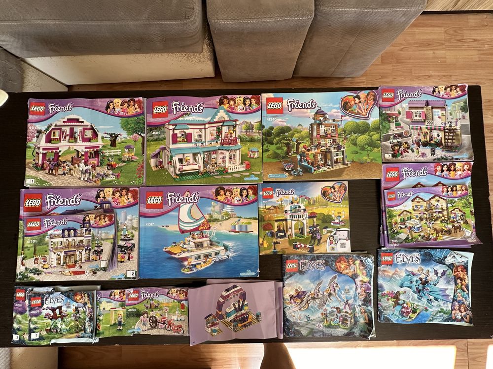 Lego Friends Elves mix 9 kg duży zestaw!