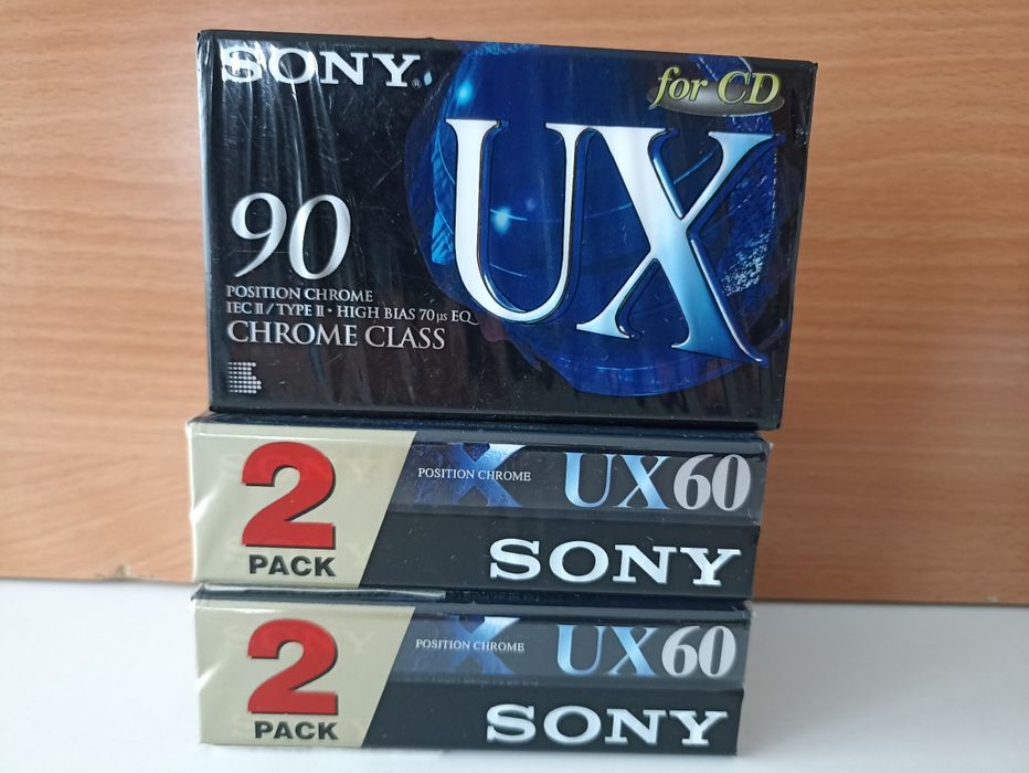 Cassetes Sony UX