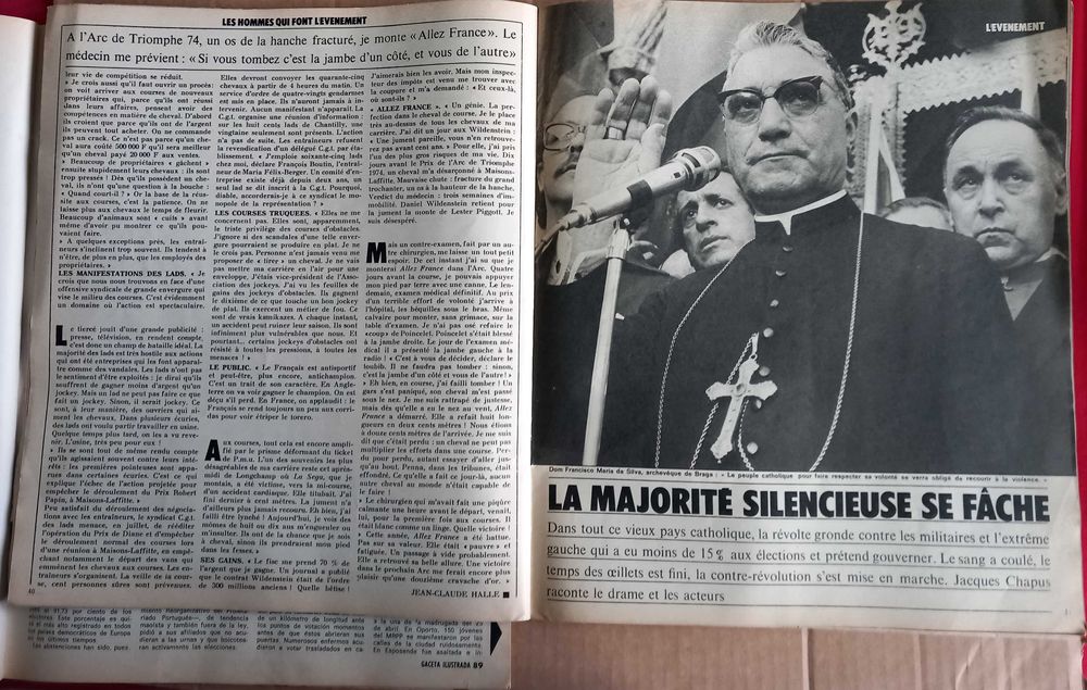 Paris-Match/Gaceta Ilus. PREC/Verão Quente/Oriana Fallaci-Mário Soares