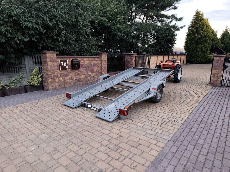 Laweta Przyczepa BORO DMC 1300KG* 3,85m x 180m * Kat B * Vat 23% *