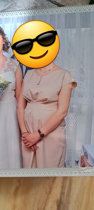 Sukienka blady róż rozmiar 44