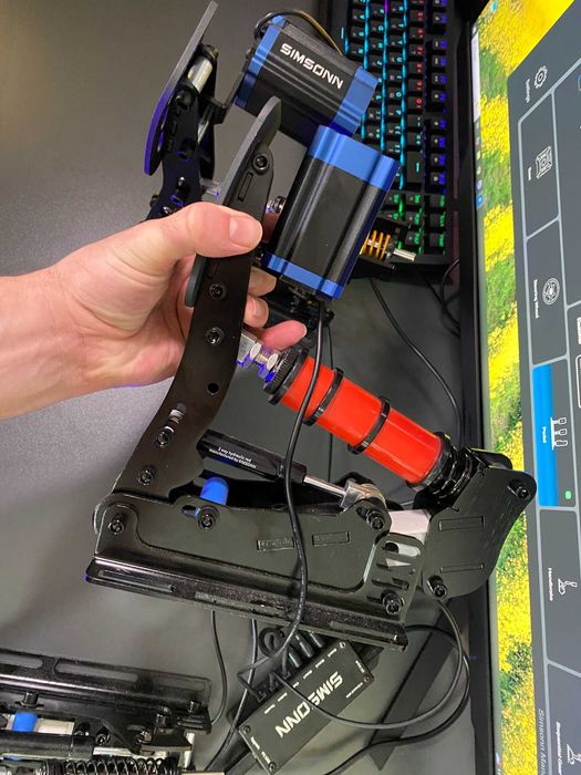 Педалі для симрейсингу Simsonn Plus X Racing + Haptic Reactor