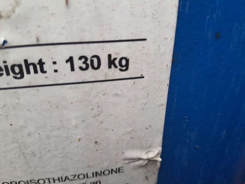 Beczka 130l z klamrą I deklem bańka mauzer