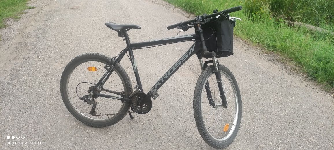 Rower Kross Black edition rama L koła 26"