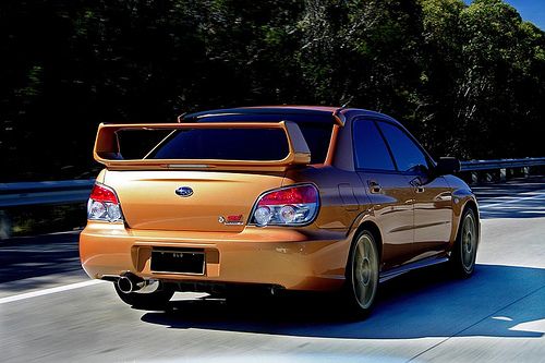 SUBARU Impreza STI WRX Lotka Spoiler Klapa