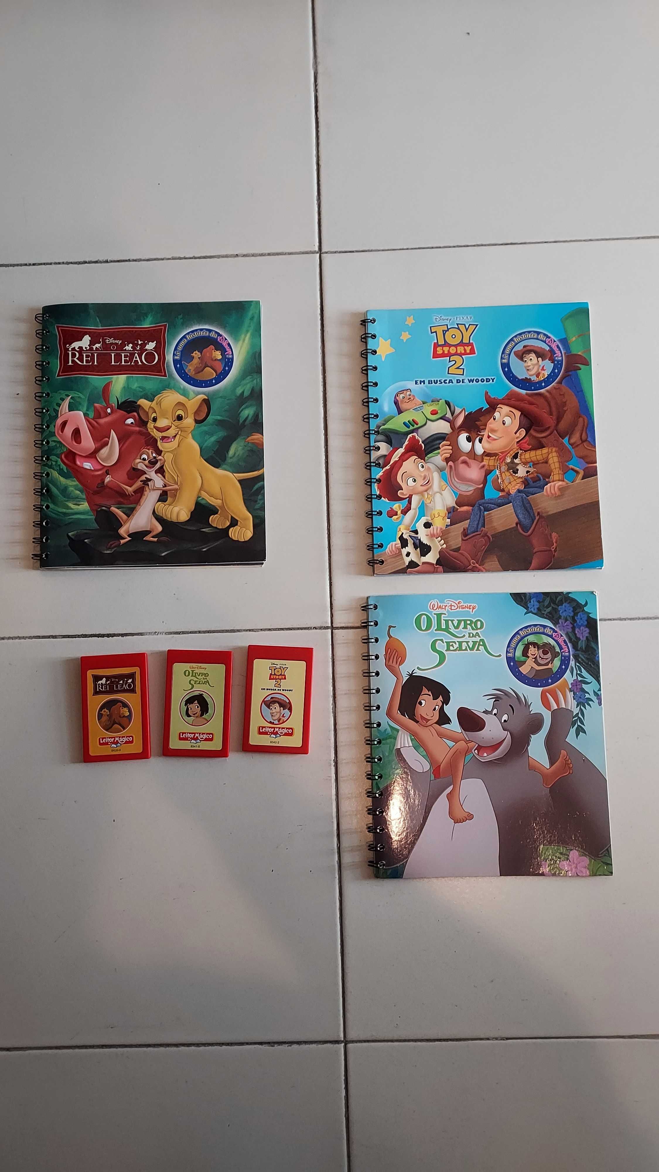 Livros Leitor Mágico Disney