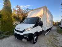Iveco Daily 70c18 3.0 Diesel 180KM Automat HI-MATIC Klima Tempomat  Grzany Fotel Plandeka Winda  2 klucze Max 5100 Rozstaw Pneumatyczne Zawieszenie Winda