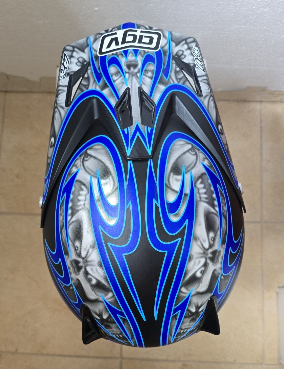Capacete AGV RC5 tam. M Com óculos