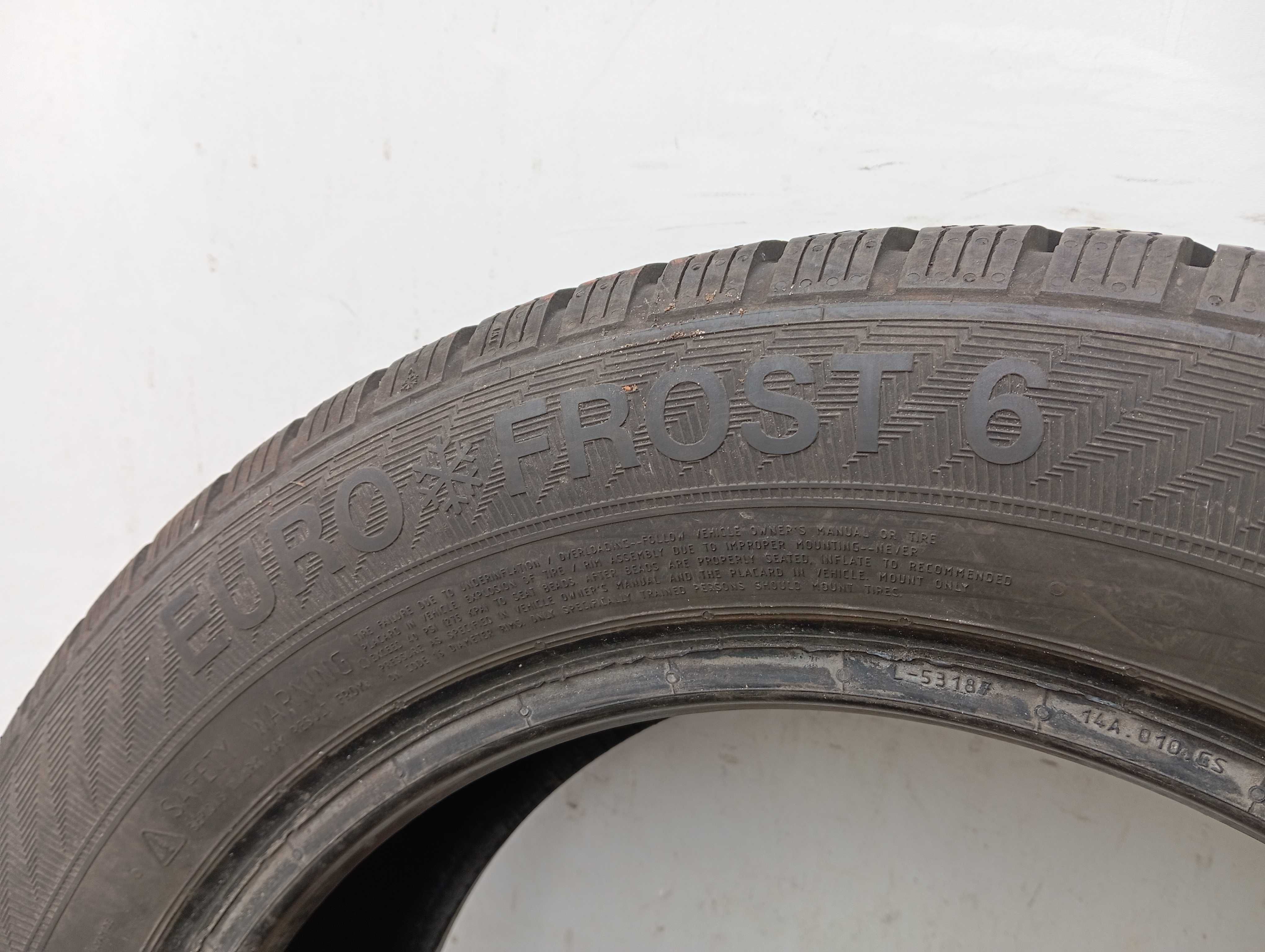 1x 205/55 R16 91H Gislaved Euro*Frost 6 2021r 8,0mm